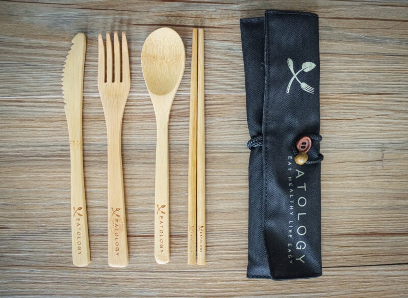 wooden cutlery for healthy diet