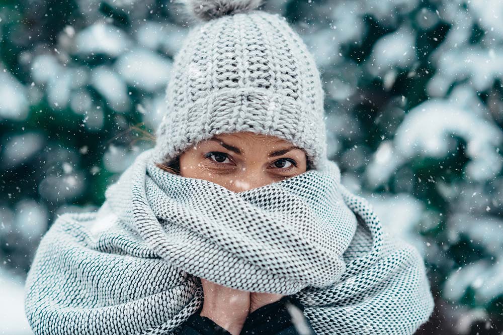 Beautiful Young Woman Wearing Scarf And A A Hat On 2022 10 04 22 37 42 Utc