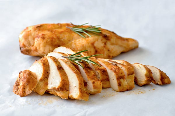Grilled Chicken Breast With Rosemary On Parchment 2022 11 09 16 07 37 Utc